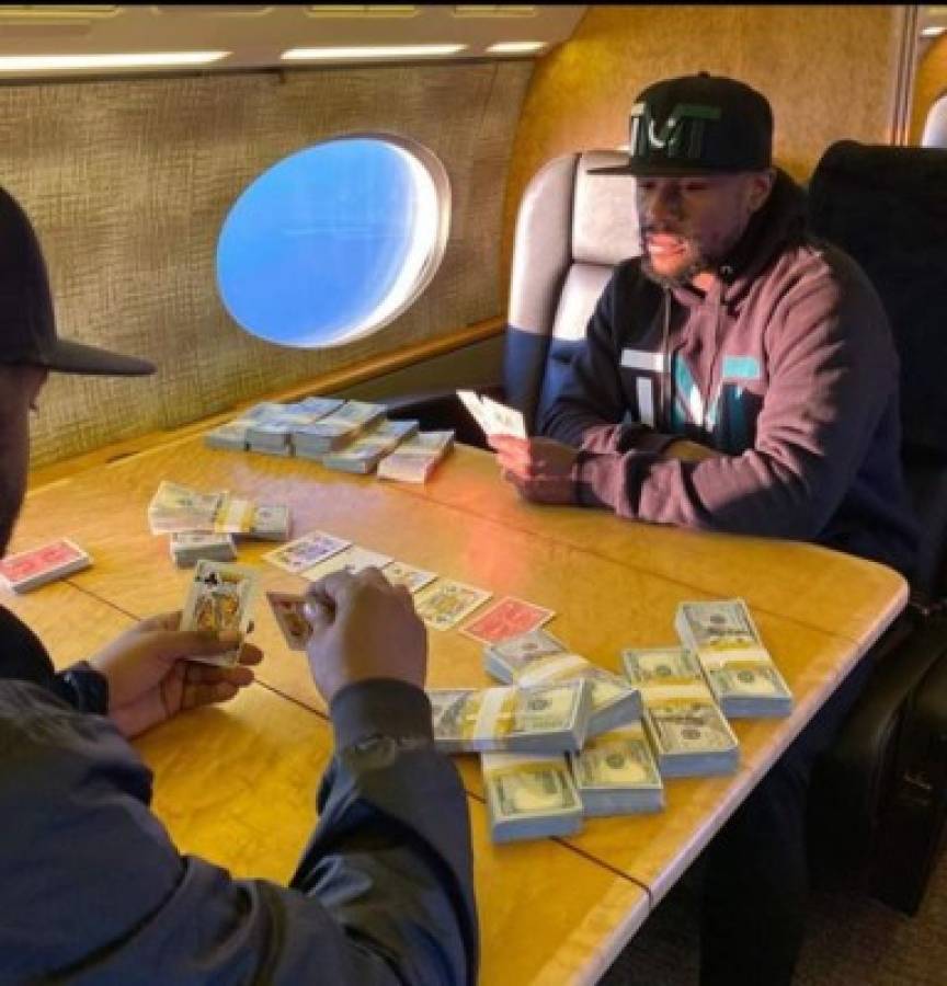 Así es la millonaria vida de Floyd Mayweather: Apuestas, jet privado, autos y sus mansiones