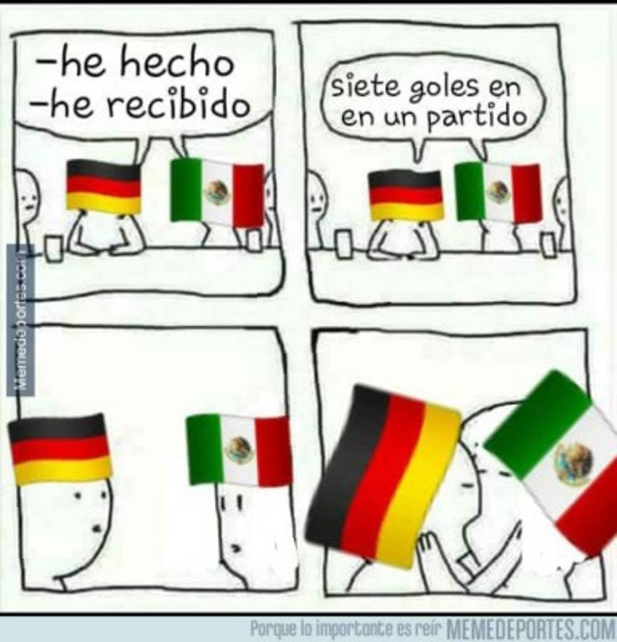 Explotan las redes sociales con los memes del triunfo de México sobre Alemania en el Mundial