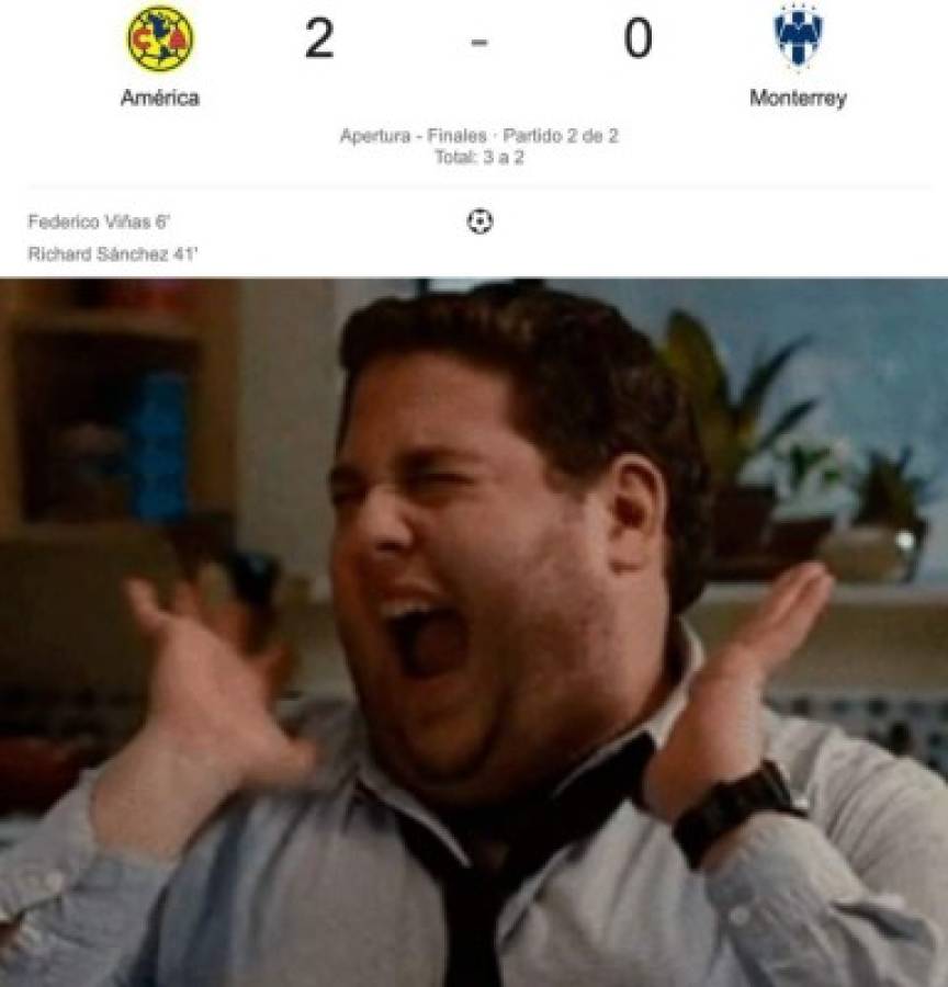 Los memes atizan contra el América tras perder la final ante Monterrey