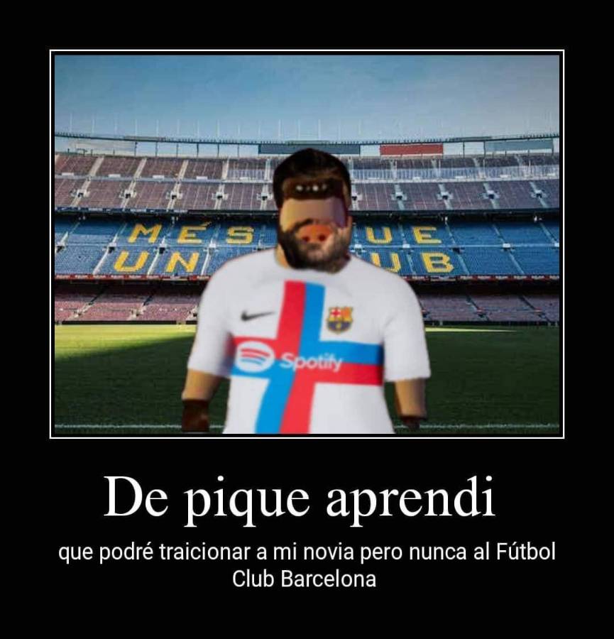 No perdonan a nadie: Los jocoso memes que dejó el último partido de Gerard Piqué con el FC Barcelona