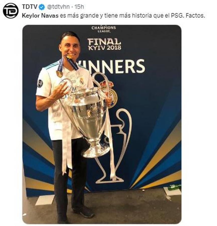 Señalan los cuatro culpable de la eliminación de PSG en Champions y esto dicen de Keylor Navas: “Su pecado es...”