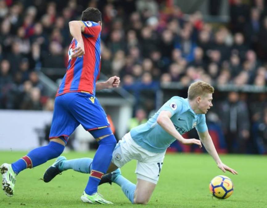 El Crystal Palace frena al Manchester City, que se queda sin récord