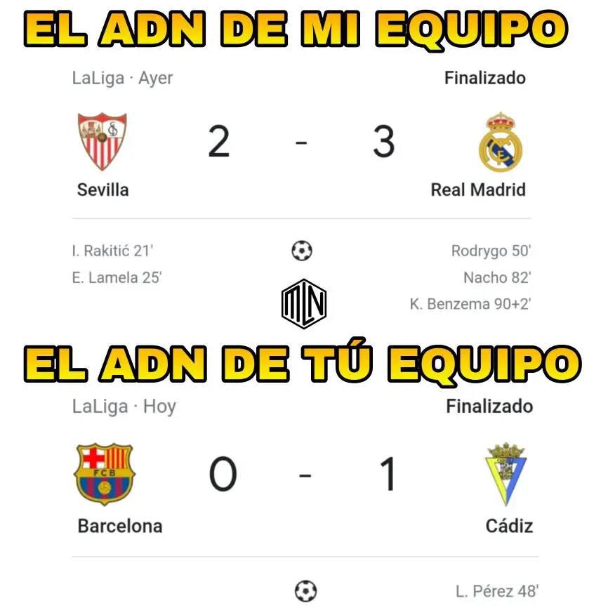 ¡Se fundió la Xavineta! Los crueles memes que hacen pedazos a Barcelona por perder contra Cádiz y dejarle el título al Real Madrid