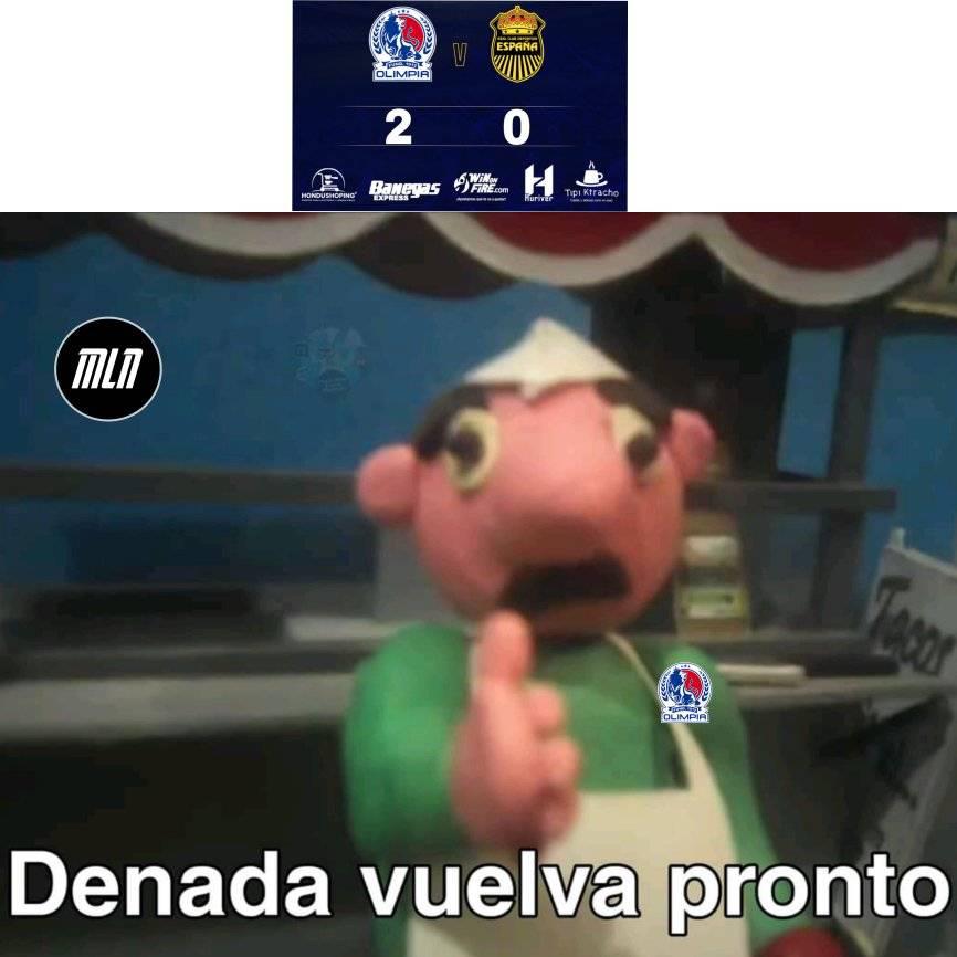 ¡Para reír! Real España se vio mal ante Olimpia y así se burlaron los memes tras la final de ida de la Liga Nacional