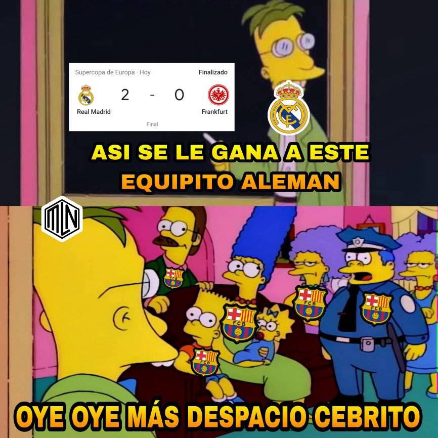 Real Madrid conquista la Supercopa de Europa... ¡y los memes destrozan al Barcelona!