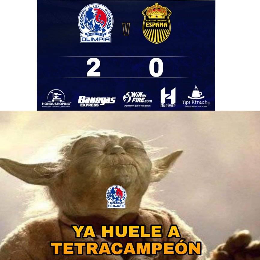 ¡Para reír! Real España se vio mal ante Olimpia y así se burlaron los memes tras la final de ida de la Liga Nacional