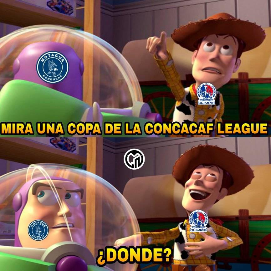 Los memes del título de Olimpia en la Liga Concacaf donde hacen pedazos al Motagua
