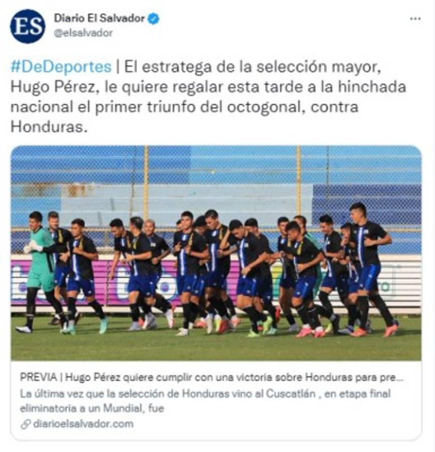 Paternidad catracha y piden a Honduras que deje el drama: lo que dice la prensa salvadoreña sobre el choque de esta tarde