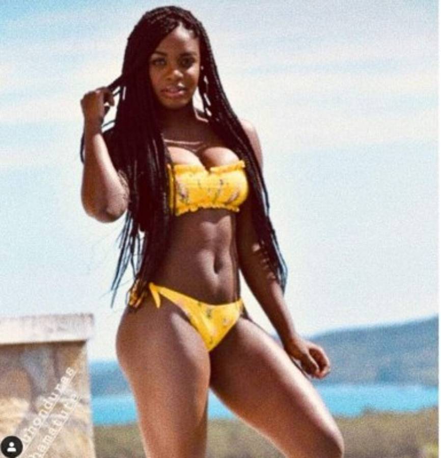 Eva Taisha Matute, la modelo hondureña que rechazó a un futbolista del Olimpia