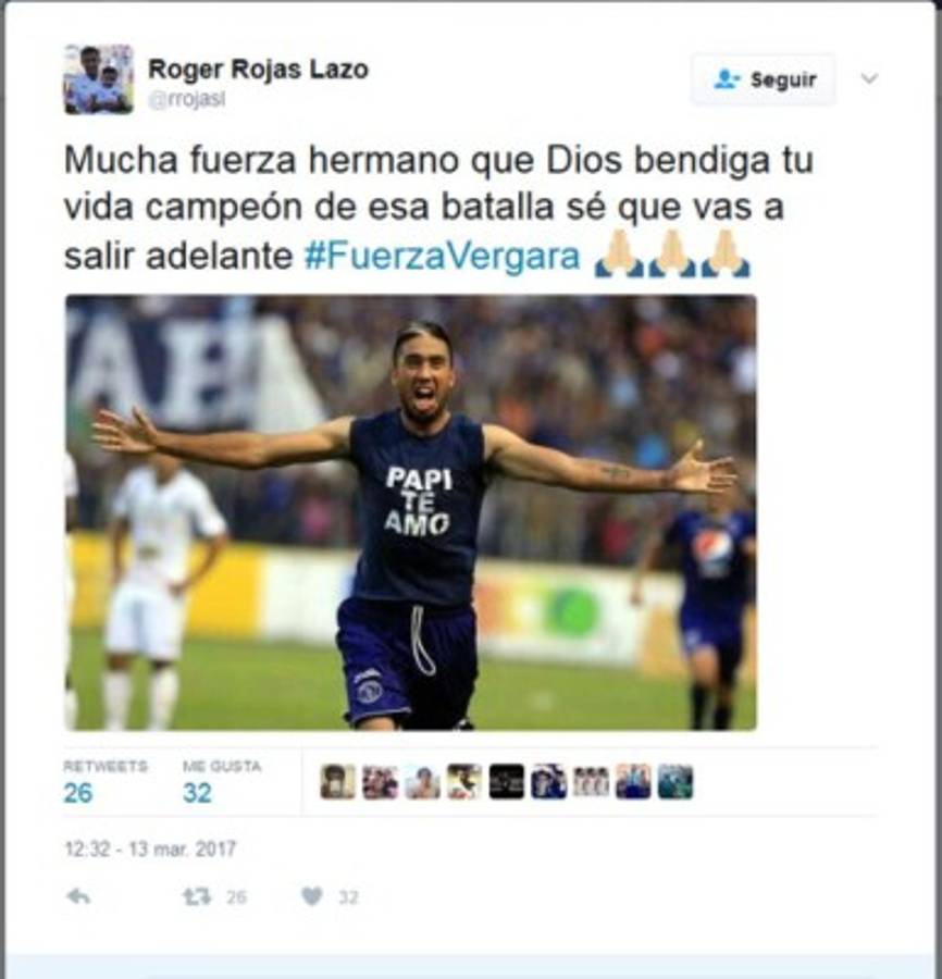 Compañeros, afición y periodistas muestran su apoyo a Santiago Vergara