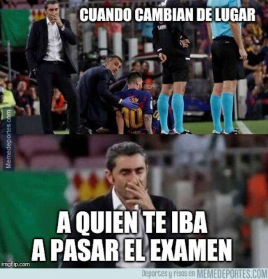 Crueles memes del triunfo del Real Madrid ante Osasuna y burlas al Barça por la lesión de Messi