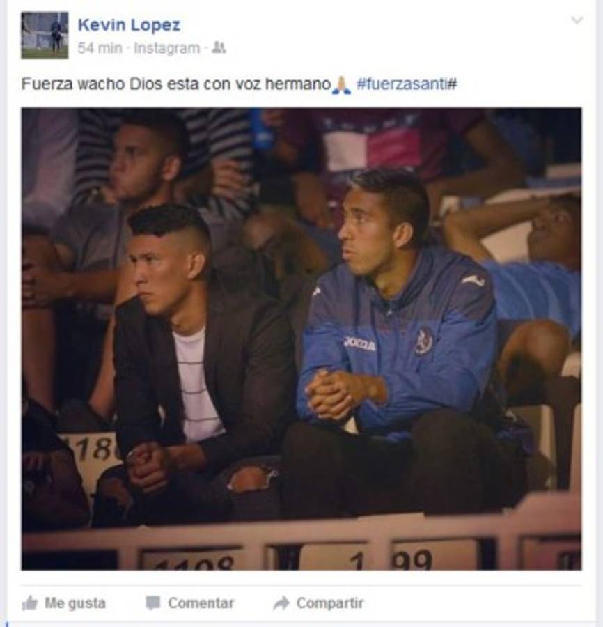 Compañeros, afición y periodistas muestran su apoyo a Santiago Vergara