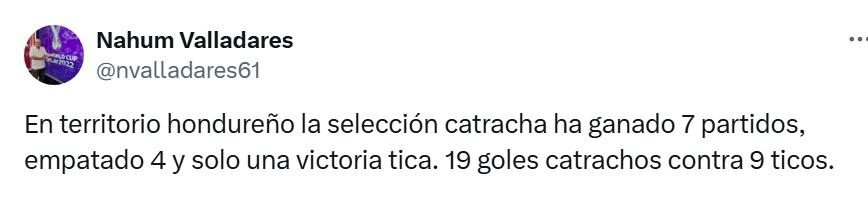 Ticos tienen el cierre más complicado: prensa de Honduras y Costa Rica imponen estadísticas brutales a favor de los catrachos