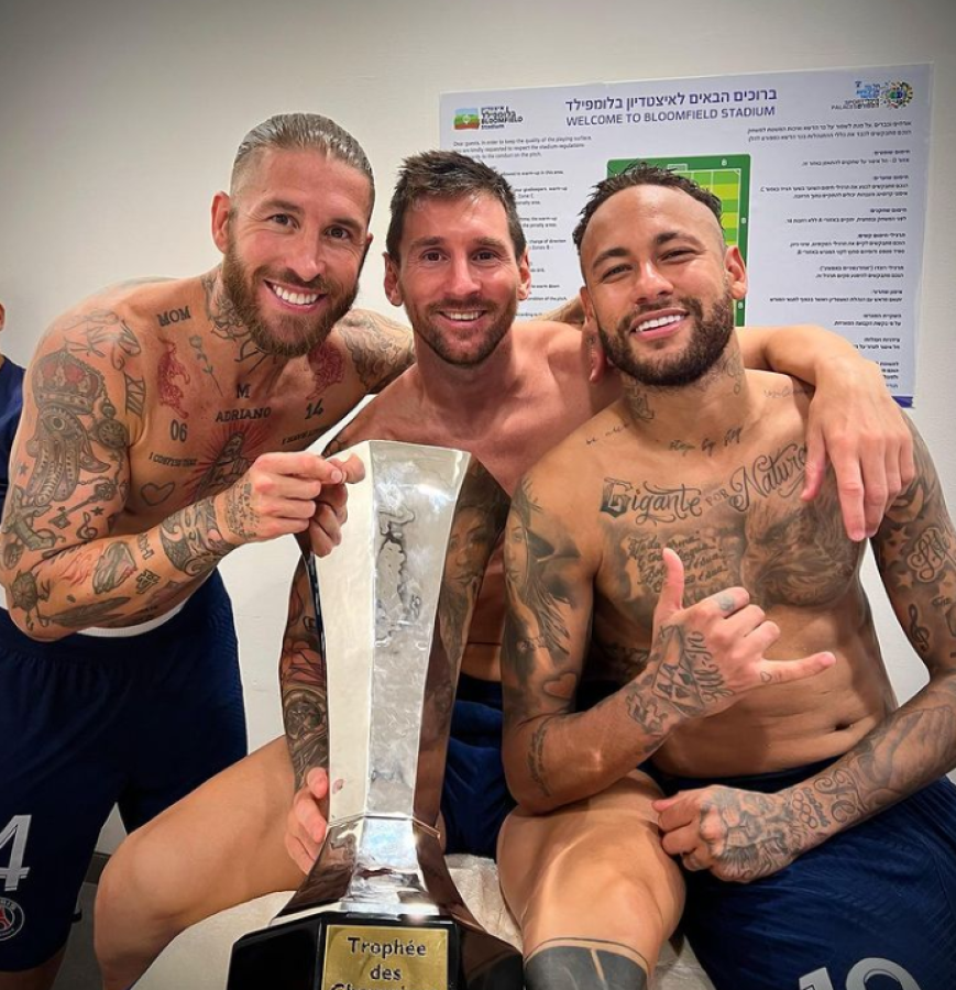 Neymar se roba el show, las fotos de Messi con Ramos y jugador del PSG fue abucheado en todo el partido por la afición de Israel