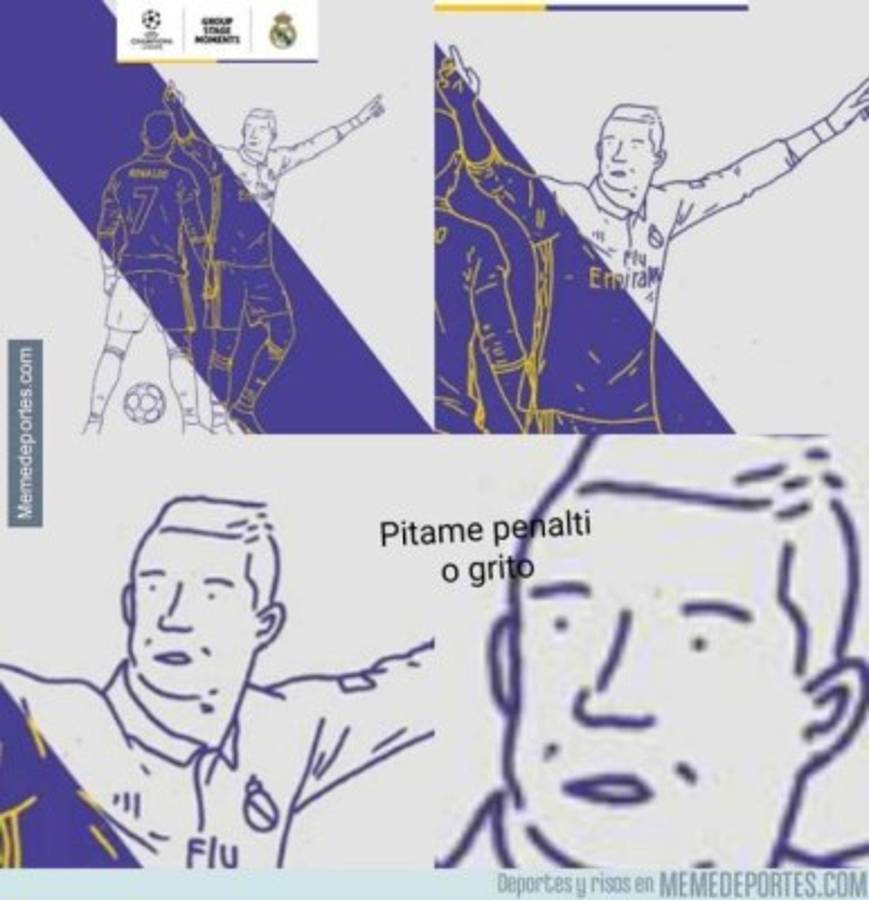 ¡Hasta con Cristiano se meten! Los memes que dejó la goleada del Barca al Gijón