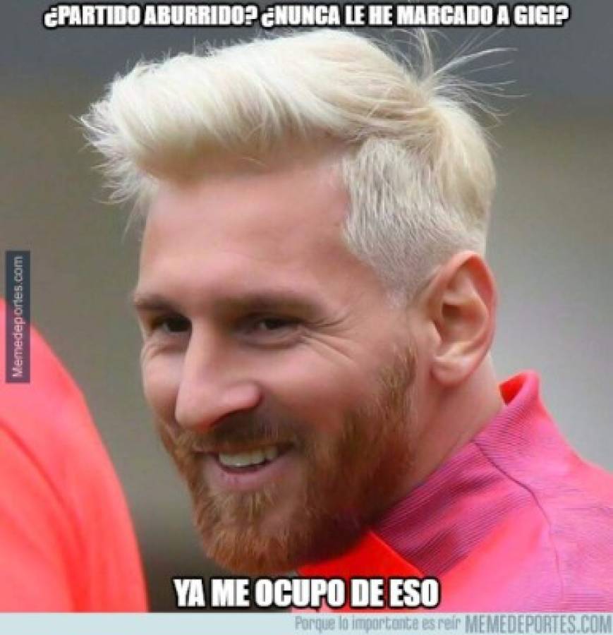 Los terribles memes contra Messi por anotarle por primera vez a Buffon