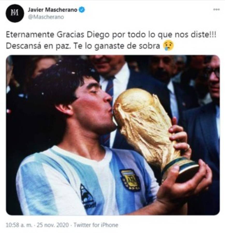 El día que Maradona se nos fue: Los mensajes más conmovedores que se dieron en las redes sociales