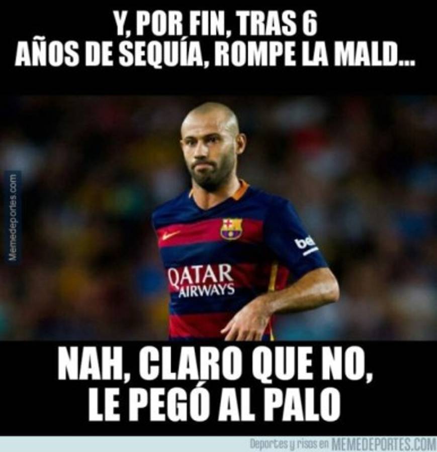 Amargos memes contra el Barcelona por empatar contra el Málaga