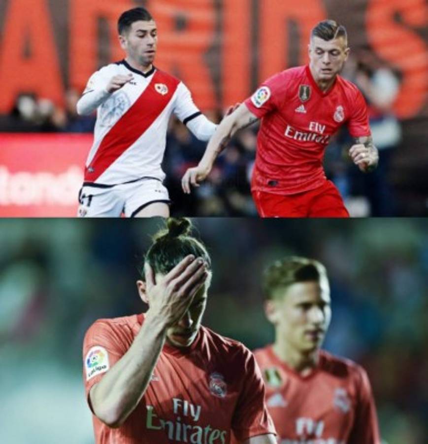 Real Madrid cae ante Rayo Vallecano y los memes no podían faltar