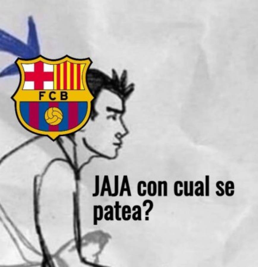 Los otros memes de la paliza del Bayern Munich al Barcelona; destrozan a Messi y a Jordi Alba