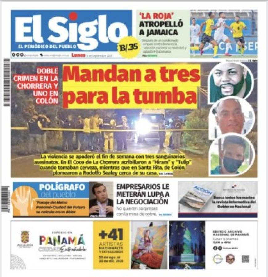 'Punto amargo', 'Poca magia', 'Panamá ilusiona', 'decepción tica': las portadas de los diarios en Concacaf