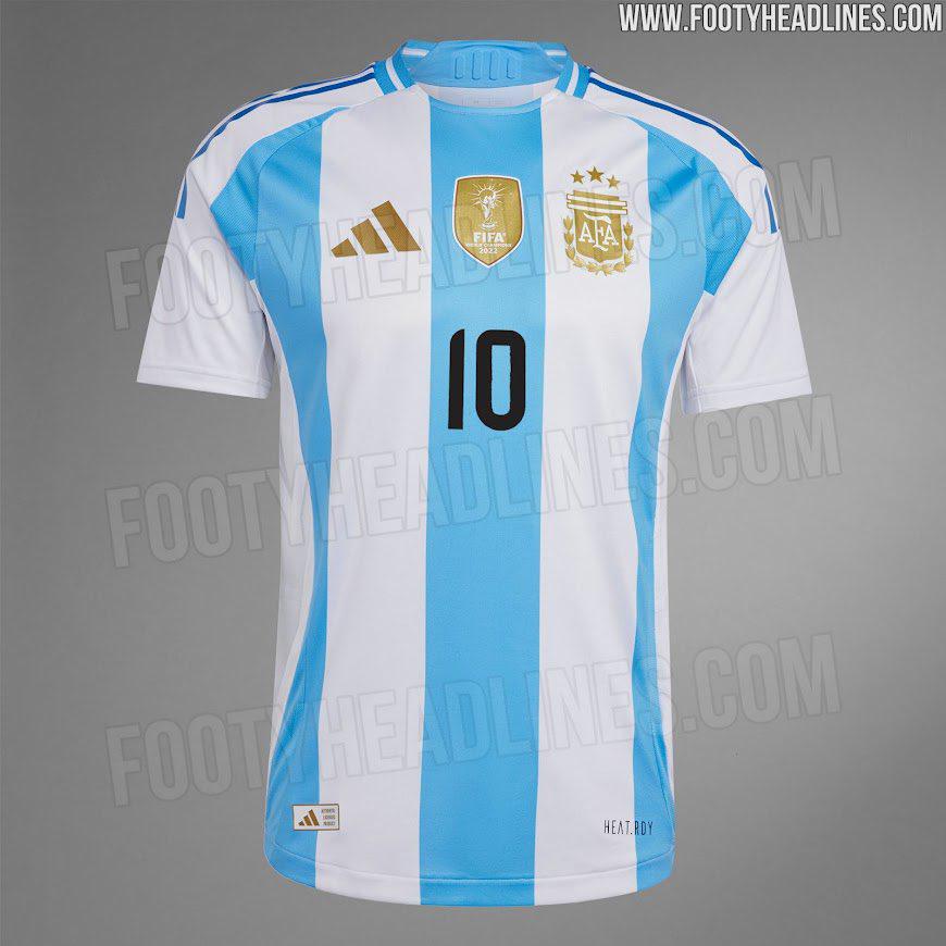 Cambio de dorsal y qué precio tiene la de Messi: Así son las dos nuevas camisas de la selección Argentina para la Copa América
