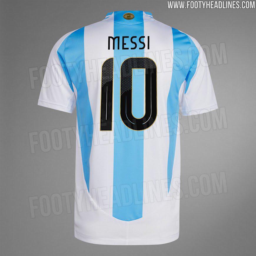 Cambio de dorsal y qué precio tiene la de Messi: Así son las dos nuevas camisas de la selección Argentina para la Copa América