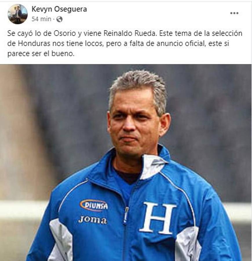 Lo que dice la prensa hondureña sobre la llegada de Reinaldo Rueda a la Selección Nacional: “Ojalá pueda unir al país”