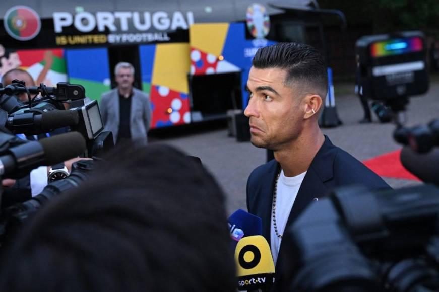 La reacción de Cristiano Ronaldo a la prohibición que le impuso la selección de Portugal en la Eurocopa 2024