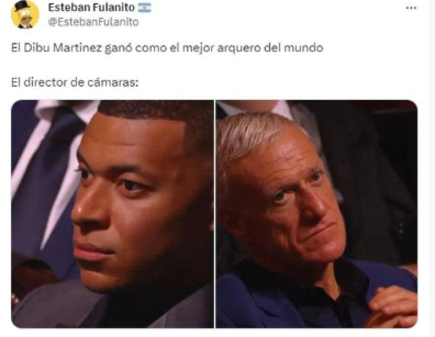 No se olvidaron de Cristiano Ronaldo: Así fueron los jocosos memes de Messi en la gala del balón de Oro 2023