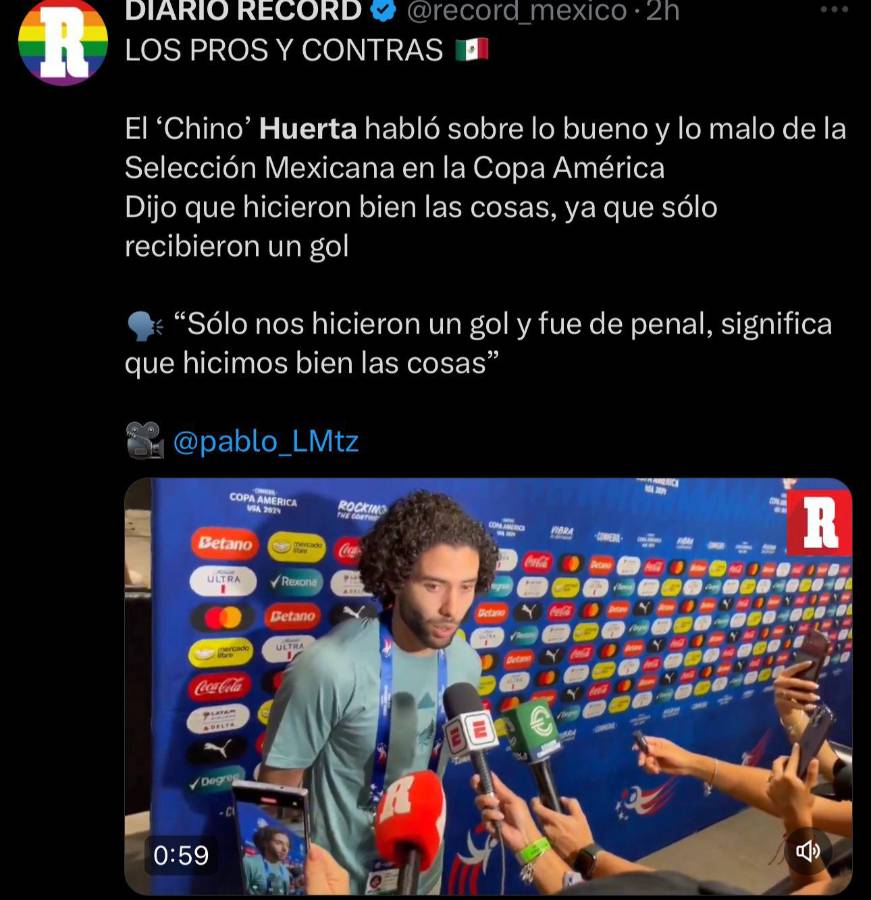 “Son unos inútiles” “El Karma existe”: Las otras reacciones de la prensa que atacan a Huerta tras la eliminación de México