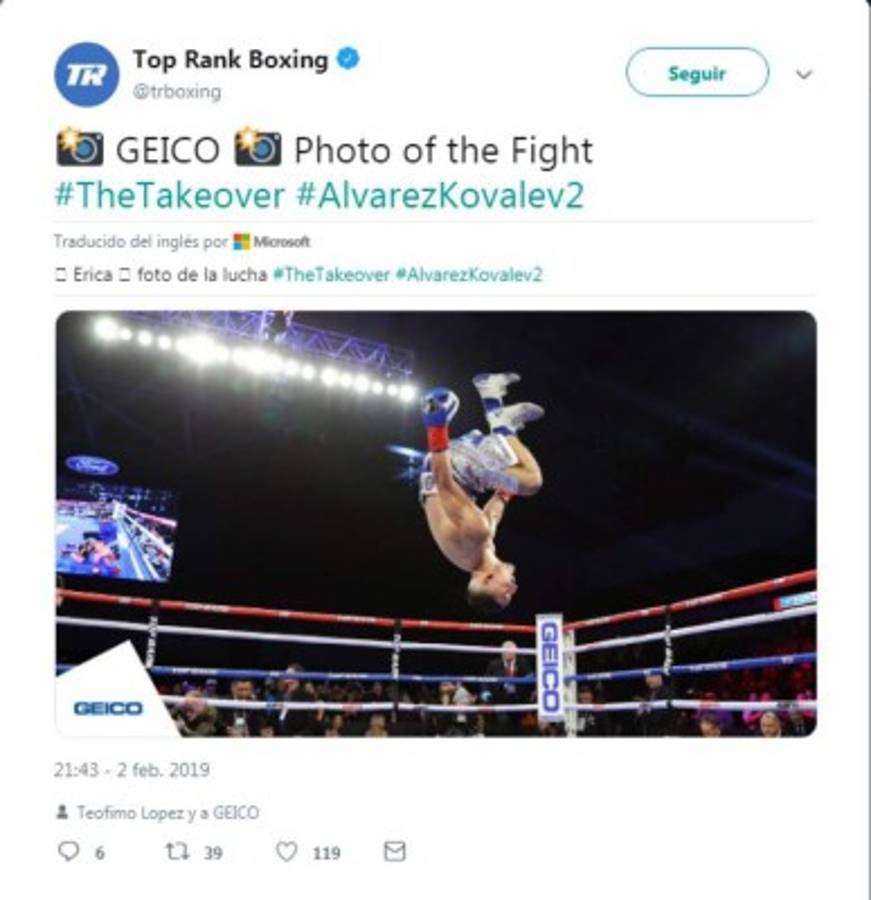 Lo que dicen los medios sobre el nocaut de Teófimo López