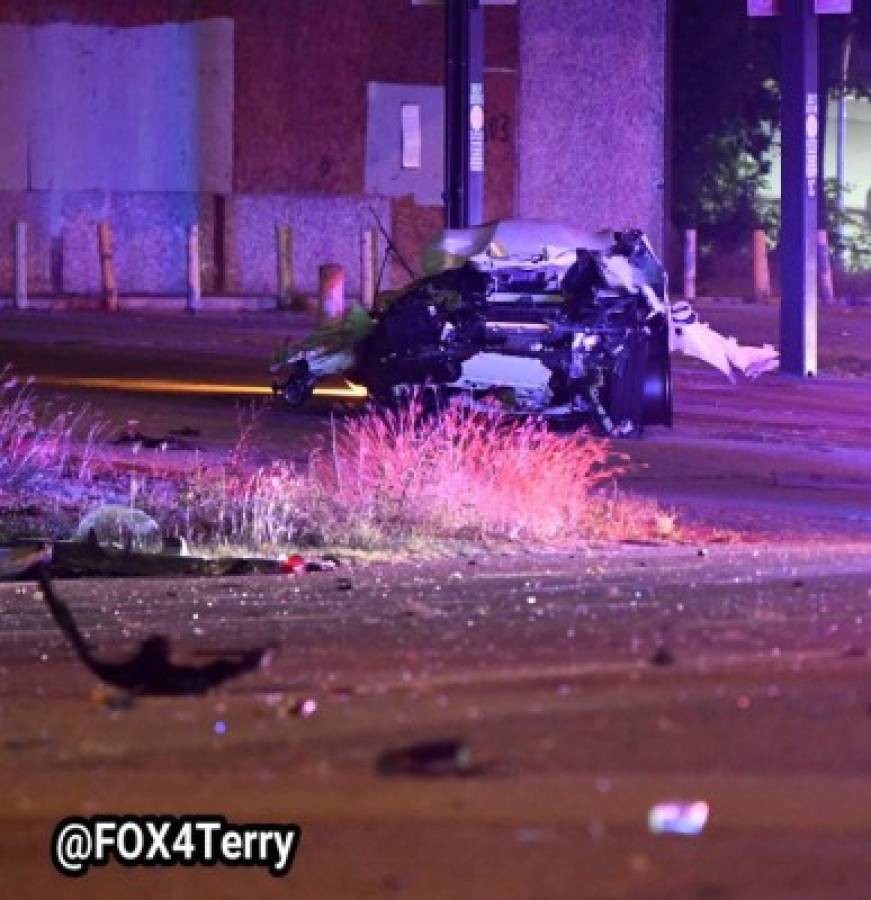 EN FOTOS: Así fue el terrible accidente que sufrió el boxeador Errol Spence Jr