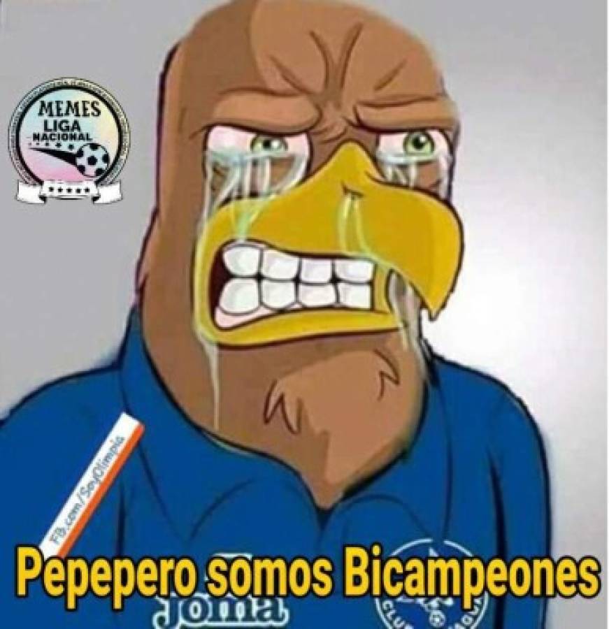 Olimpia tiene de hijo a Motagua y los memes no pueden faltar en contra de los azules