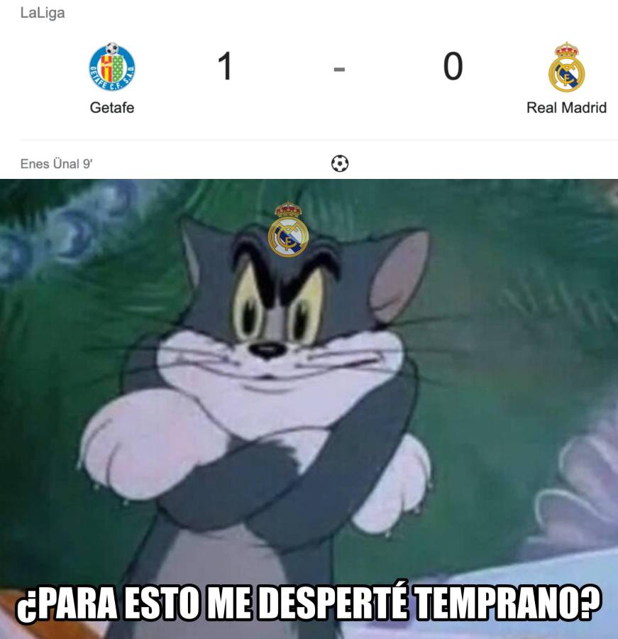 ¡Las burlas! Los jocosos memes que hacen pedazos al Real Madrid y Militao tras caer ante Getafe