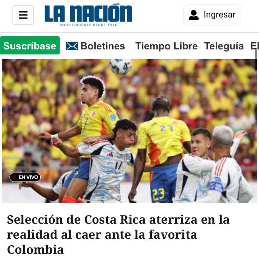 Lo que dicen los medios de la goleada a Costa Rica: Faitelson con dardazo, “golpe de realidad” y se burlan de Honduras
