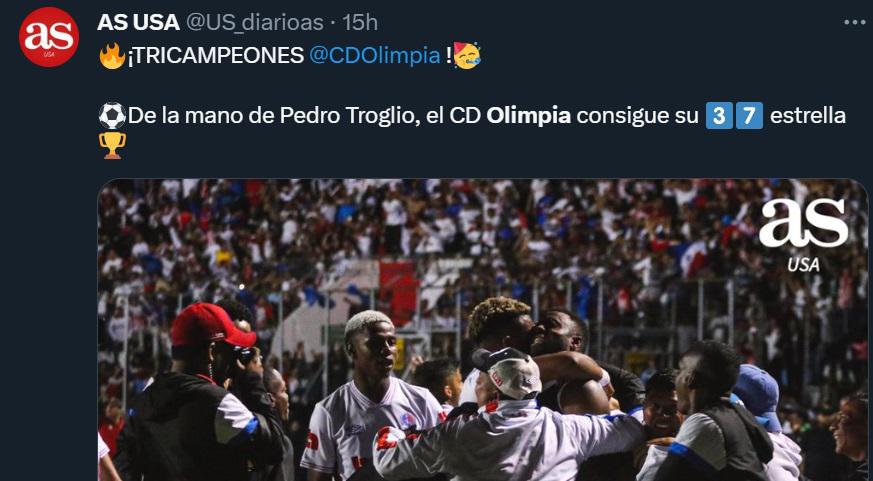 Prensa internacional se rinde ante el Olimpia de Troglio: “Leyenda total”, “No para de dar vueltas”