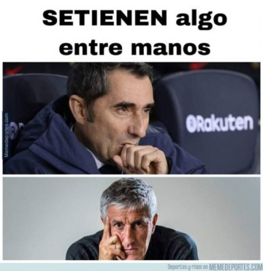 Barcelona anuncia cambio en el banquillo y los memes hacen pedazos a Ernesto Valverde