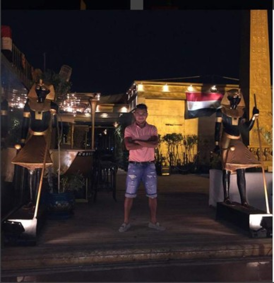 FOTOS: Mario Martínez ya disfruta su estadía en El Cairo, Egipto