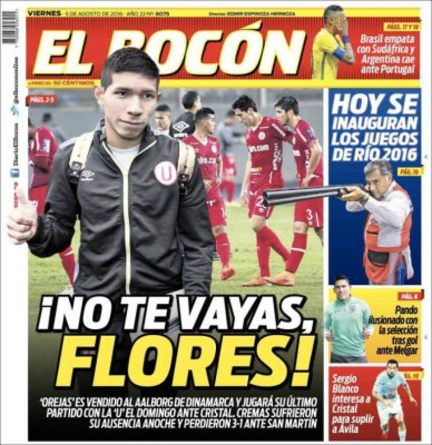 Las portadas de los diarios más importantes en el mundo deportivo