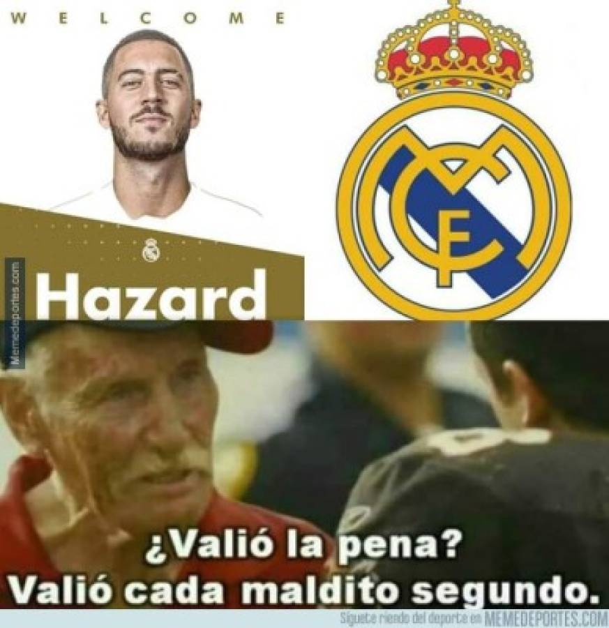 Hazard: Los memes se acuerdan del Barça tras el nuevo fichaje del Real Madrid