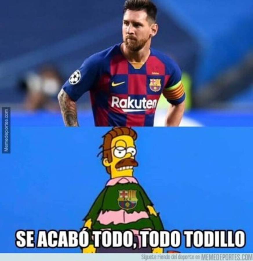 Siguen las burlas: Los otros memes que no has visto del 'adiós' de Messi al Barcelona