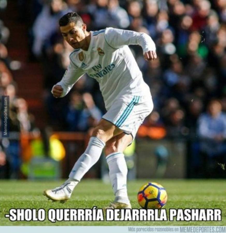 ¡POBRE CR7! Los otros memes que no has visto del Real Madrid - Barcelona