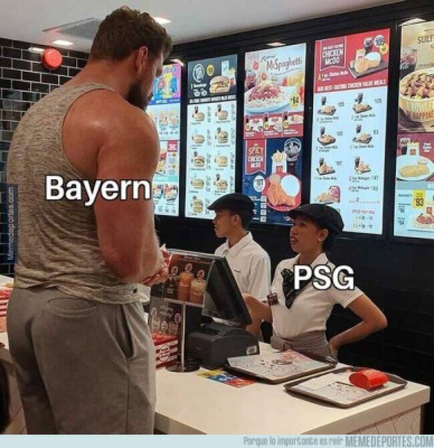 Los memes destrozan a Neymar, Mbappé y al PSG tras perder la final de la Champions League