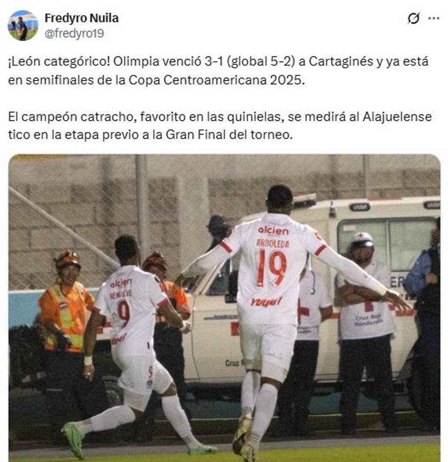 Prensa se rinde ante Olimpia por la clasificación y esto dicen en Costa Rica: El gigante vuelve a la fiesta; se cumplió lo previsto