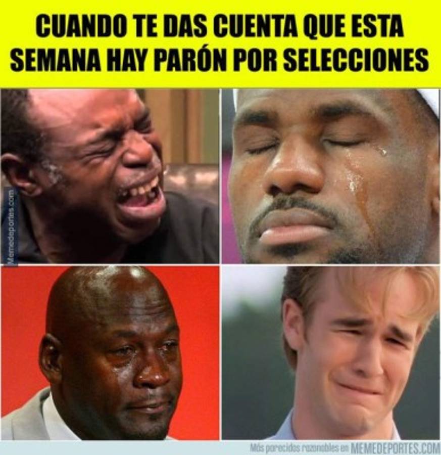 ¡Parón de selecciones! Los mejores memes de los amistosos de cara al Mundial de Rusia