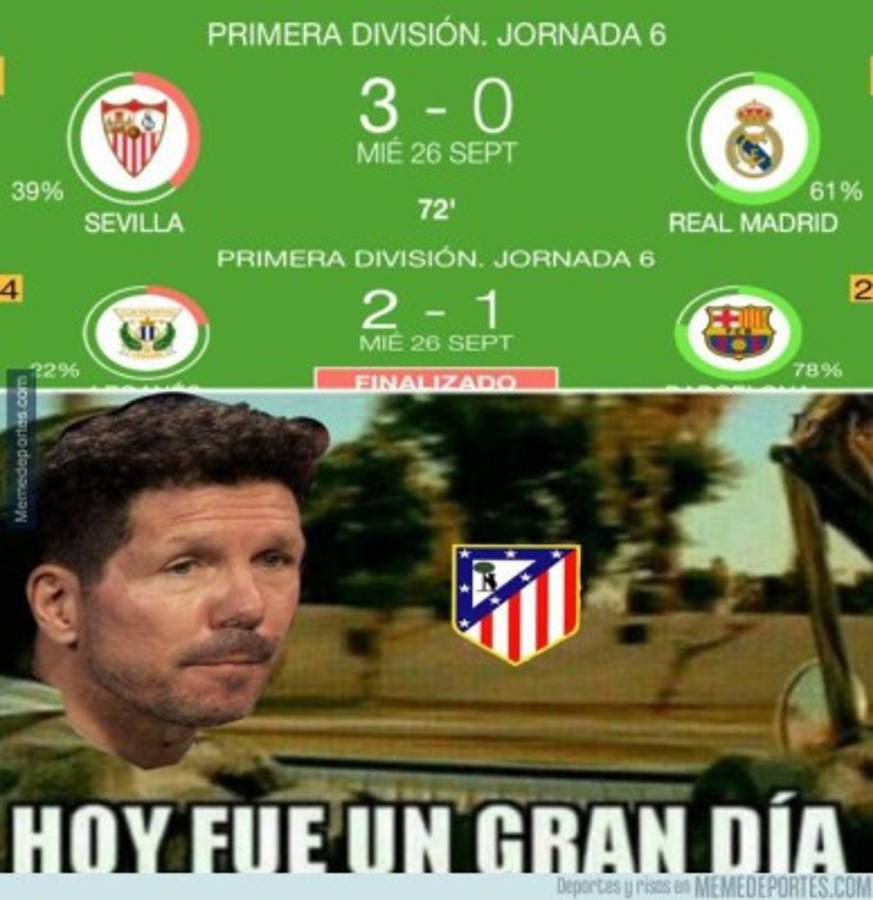 Memes: Hacen pedazos al Real Madrid tras caer goleado ante el Sevilla
