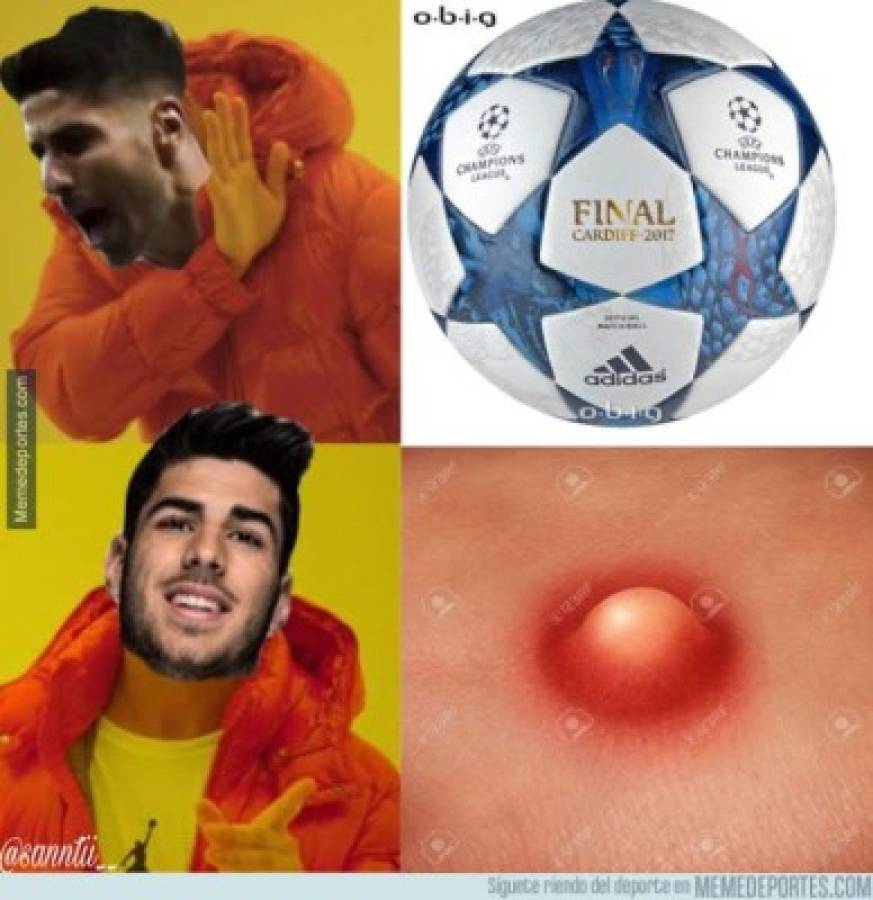 ¡Los memes atacan a Cristiano y Asensio después de la paliza del Madrid al Apoel!