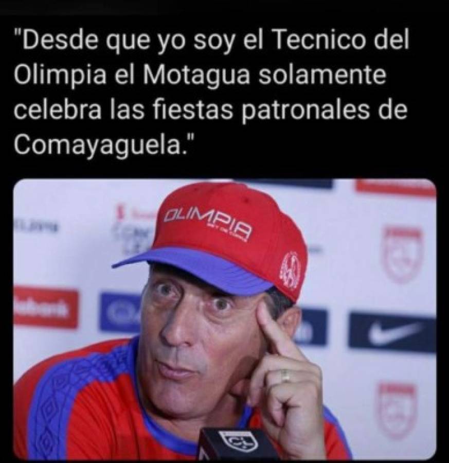 Memes hacen trizas al Motagua y a Diego Vázquez tras perder el clásico a manos del Olimpia