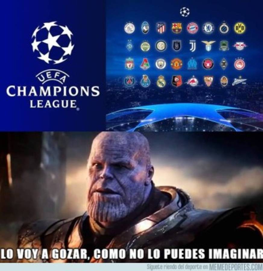 Los memes del sorteo de la Champions League con Messi y Cristiano Ronaldo de protagonistas